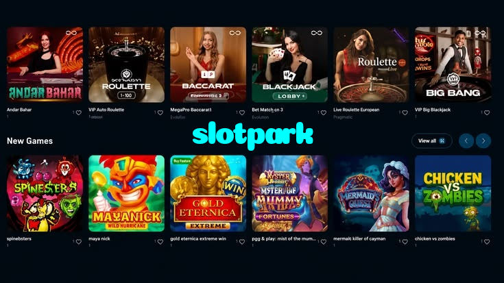 available types of slotpark bet including pre-match live express and system bets